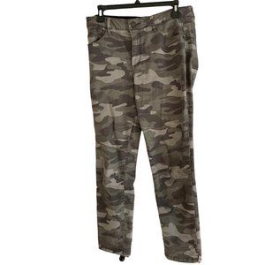 WIT & WISDOM 'Ab'Solution Camo High Waist Ankle Skinny Pants size 8